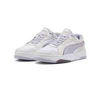 PUMA Rbd Break Low, Zapatillas Unisex Adulto, Pluma Gris Lila Crush Blanco, 41 EU