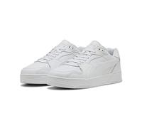 PUMA RBD Break Low - Tenis Unisex para Hombre, Color Blanco, Gris Claro y Negro, Talla 7.5, Puma Blanco Cool Light Gray Puma Negro, 41 EU