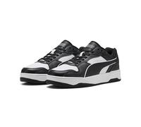 PUMA Rbd Break Low, Zapatillas Unisex Adulto, Blanco Negro, 38.5 EU