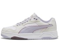 PUMA Rbd Break Low, Zapatillas Unisex Adulto, Pluma Gris Lila Crush Blanco, 42 EU