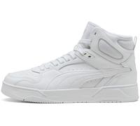 PUMA RBD Break Mid - Tenis Unisex de Color Blanco, Gris Claro y Negro, Talla 4.5, Puma Blanco Cool Light Gray Puma Black, 37.5 EU