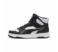 PUMA RBD Break Mid - Tenis Unisex para Hombre, Color Blanco, Negro y Blanco, Talla 48, Puma Blanco Puma Negro Puma, 46 EU