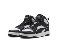 PUMA Rbd Break Mid, Zapatillas Unisex Adulto, Blanco Negro, 43 EU