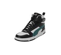 PUMA Rbd Game, Botas de fútbol Hombre, Cool Light Gray Malachite Puma Black Puma Gold, 44 EU