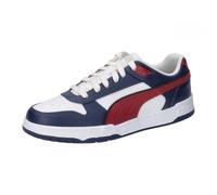 PUMA Rbd Game Low, Zapatillas de Deporte Unisex adulto, Club Navy Intense Red Warm White, 42.5 EU