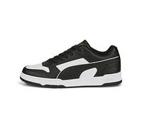 PUMA Rbd Game Low, Zapatillas de Deporte Unisex adulto, Puma Black Puma White Puma Team Gold, 43 EU