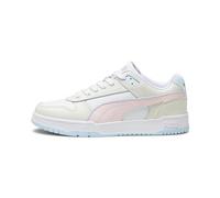 PUMA Rbd Game Low, Zapatillas de Deporte Unisex adulto, Puma White Frosty Pink Vapor Gray Icy Blue Puma Gold, 37 EU