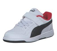 PUMA REB-L AC+ INF, Sneaker Unisex bebé, White Black-FOR All Time Red, 23 EU