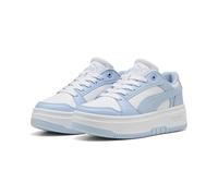 PUMA Rebound Femme JR - Zapatillas Deportivas, Color Blanco-Haute Tropic, 4 UK, Puma Blanco Haute Tropic, 4 UK