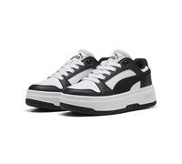 PUMA Rebound Femme JR - Zapatillas Deportivas, Color Blanco y Negro, Talla 36, Blanco (puma White)/Negro (puma Black), 6 UK