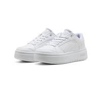Puma Rebound Femme Jr - Zapatos para niña, Blanco Con Gris, 24.0 cm