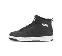 PUMA Rebound Joy Fur JR, Zapatillas, Black White, 37 EU