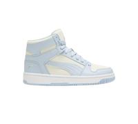 Puma Rebound Layup Mid Shoes, Zapatillas Mujer, White Haute Tropic Silver Ah25, 44.5 EU