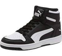 PUMA Rebound Layup Sneaker, Zapatillas Hombre, Negro Blanco, 45 EU