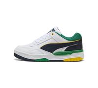 PUMA Rebound Retro, Zapatillas Unisex Adulto, White-Archive Green-New Navy, 38 EU