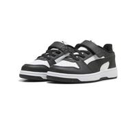 Puma Rebound Slam Lo AC+ PS - Zapatillas Deportivas, Color Blanco y Negro, Talla 30.5 EU