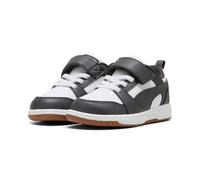 PUMA Rebound V6 LO AC+ INF, Sneaker Unisex bebé, White-Dusky Gray-Gum, 21 EU