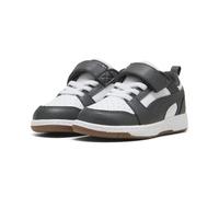 PUMA Rebound V6 LO AC+ INF, Sneaker Unisex bebé, White-Dusky Gray-Gum, 26 EU