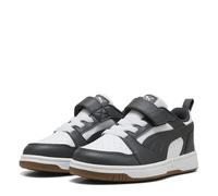 PUMA Rebound V6 LO AC+ PS, Sneaker, White-Dusky Gray-Gum, 31.5 EU