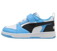 PUMA Rebound V6 LO AC+ PS, Team Light Blue Puma Black Puma White, 30 EU