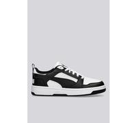 PUMA Unisex Kids Rebound V6 Lo Jr Zapatillas, Puma White Puma Black, 39 EU
