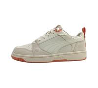 PUMA Rebound v6 Low Coquette, Sneaker Mujer, Alpine Snow-Deeva Peach, 37 EU
