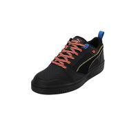 Puma Rebound v6 Low Open Road Casual Zapatillas para hombre, color negro, 44,5