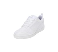 PUMA Rebound V6 Low, Zapatillas Unisex adulto, Puma White Cool Light Gray, 40.5 EU