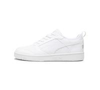 PUMA Rebound V6 Low, Zapatillas Unisex adulto, Puma White Cool Light Gray, 40 EU