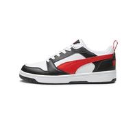 PUMA Rebound V6 Low, Zapatillas Unisex adulto, Puma White For All Time Red Puma Black, 41 EU
