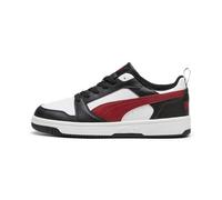 PUMA Rebound V6 Low, Zapatillas Unisex Adulto, Puma White Intense Red Puma Black, 44 EU