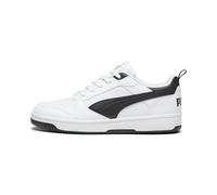 PUMA Rebound V6 Low, Zapatillas Unisex adulto, Puma White Puma Black Puma Black, 43 EU