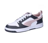 PUMA Rebound V6 Low, Zapatillas Unisex Adulto, Strong Gray Mauve Mist Puma White, 49 EU