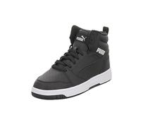 PUMA Rebound V6 Mid WTR JR, Zapatillas, Shadow Gray Black White, 38 EU