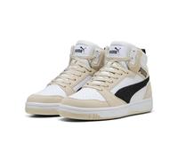 PUMA Rebound V6 SD, Zapatillas Unisex Adulto, Alpine Snow Black White, 47 EU