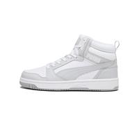 PUMA Rebound V6, Zapatillas Unisex adulto, Puma White Ash Gray, 37 EU