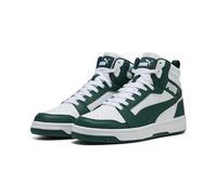 PUMA Rebound V6, Zapatillas Unisex adulto, Puma White Dark Myrtle, 43 EU