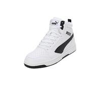 PUMA Rebound V6, Zapatillas Unisex adulto, Puma White Puma Black, 45 EU