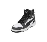 PUMA Rebound V6, Zapatillas Unisex adulto, Puma White Puma Black Shadow Gray, 47 EU