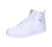PUMA Rebound V6, Zapatillas Unisex adulto, Puma White Puma White Cool Light Gray, 37.5 EU