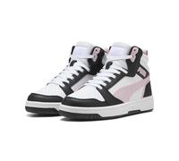 PUMA Rebound V6, Zapatillas Unisex Adulto, Puma White Rose Mauve Puma Black, 36 EU
