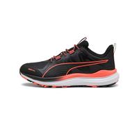 PUMA Reflect Lite Trail, Zapatillas para Correr de Carretera Unisex Adulto, Black-Glowing Red, 43 EU