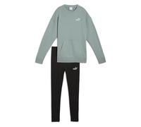 PUMA Relaxed Sweat Suit TR, Trajes de punto Mujer, Green Moon,