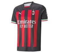 PUMA Réplica de camiseta de fútbol de local de AC Milan para hombre, Ropa, Negro, XS XS