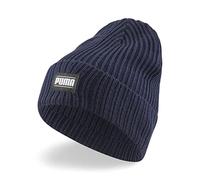 PUMA Ribbed Classic Cuff Beanie, Gorro Unisex Adulto, Peacoat, Talla Única