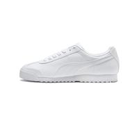PUMA Roma Basic, Zapatillas Hombre, Blanco y Gris Claro, 43 EU