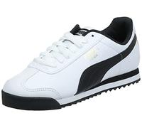 PUMA Roma Sneaker, Zapatillas Hombre, Blanco Negro 04, 42.5 EU