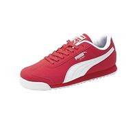 PUMA Roma, Zapatillas Hombre, Solapa para All Time Red Blanco, 43 EU