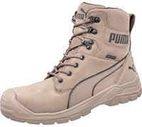 PUMA Safety Conquest Stone High S3 HRO SRC - Botas de seguridad con tapa de fibra de vidrio, antideslizantes, resistentes al calor, para hombre, gris, 47 EU