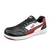 Puma Safety Frontcourt Low Trainer Black White Red Euro 43
